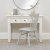 Velvora Home — Chantilly White 3-Drawer Dressing Table