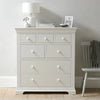 Velvora Home — Chantilly Warm White 7-Drawer Chest