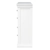 Velvora Home — Chantilly Warm White 7-Drawer Chest