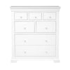 Velvora Home — Chantilly Warm White 7-Drawer Chest