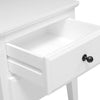 Velvora Home — Winstone White Bedside Table