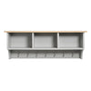 Chester Dove Grey Hallway Boot Bench Set — Velvora Home
