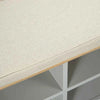 Chester Dove Grey Hallway Shoe Bench Set — Velvora Home